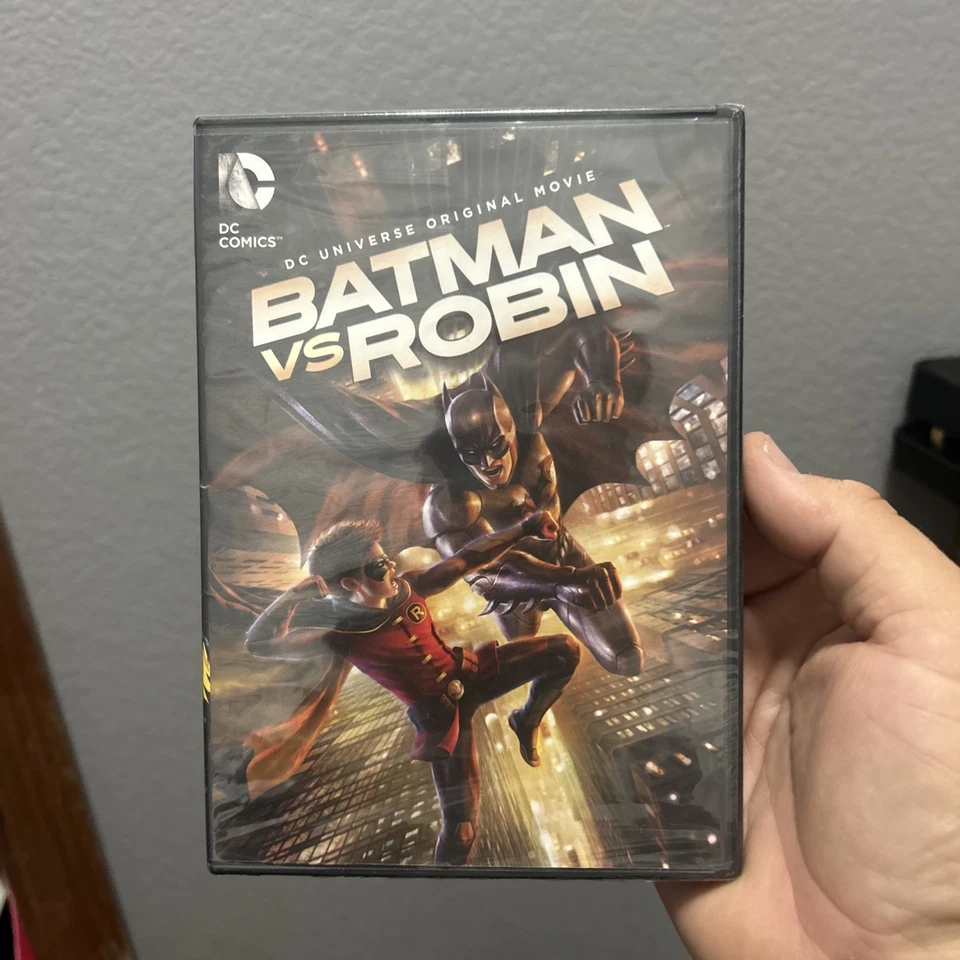 Batman vs Robin DVD 2015 DC Universe Original Movie NEW SEALED Foto 1 de 3