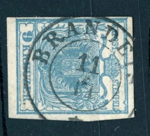 1850 Austria 9 kr BRANDEIS postmark | Muller: 10 - Bild 1 von 2