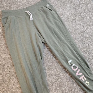 Victoria’s Secret grüne Jogginghose Damen Large Stretch Athleisure Love VS Wings - Bild 1 von 7