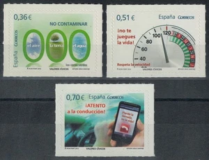 SPAGNA 2012 Valori civici 3v MNH** - Imagen 1 de 1