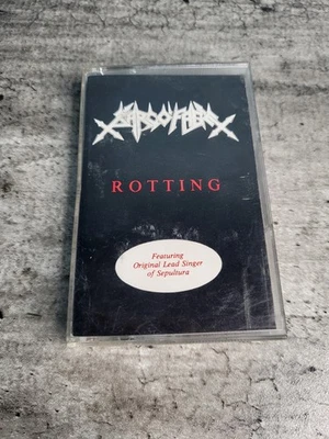 Sarcofago Rotting Cassette Tape 1991 Maze Records Tested Foto 1 de 4