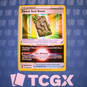 Pokemon - Forest Seal Stone - 156/195 - SWSH12: Silver Tempest - Holo NM - Picture 1 of 1