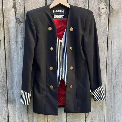 Blazer vintage años 80 Cache x CRISCIONE Colaboración XS Foto 1 de 4