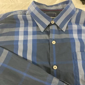 Tommy Bahama Dress Shirt Men’s Size XL Blue Striped Classic Lightweight Preppy - Picture 1 of 12