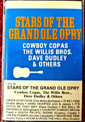 Stars Of The Grand Ole Opry: Cowboy Copas The Willis Bros etc, Cassette Tape NEW - Image 1 of 2