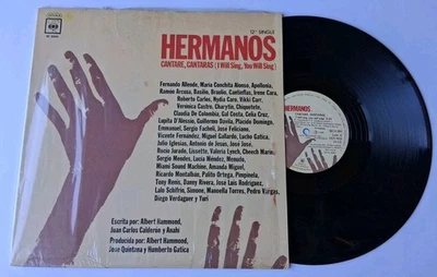 Hermanos - Cantare, Cantaras (I Will Sing, You Will Sing) 12" Single - 1985 CBS - Image 1 of 4