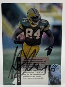 1994 Playoff | Sterling Sharpe | Checkliste 8 von 10 | TTM Autogramm ✍🏻  - Bild 1 von 2