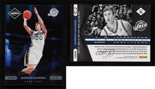 2011-12 Panini Limited Spotlight Platinum 1/1 Gordon Hayward #89