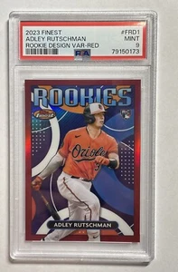 2023 Topps Finest Baseball Adley Rutschman Rookies Design Variation Red #2/5 - Picture 1 of 2