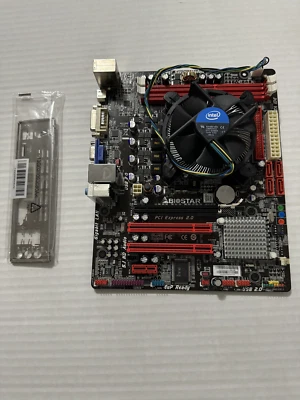 Placa madre Biostar H55B HD V6.0 placa base i5-660 @3,33 GHz E/S probada Foto 1 de 4
