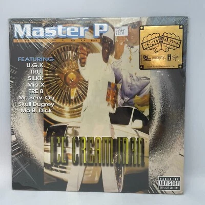 Master P Ice Cream Man Vinyl 2xLP US 2017 Reissue SEALED MINT NEVER PLAYED Foto 1 de 2