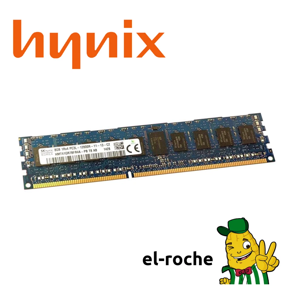 [RAM SERVER | SERVIDOR] Hynix	HMT41GR7BFR4A-PB	DDR3	8GB 1600 - Immagine 1 di 1