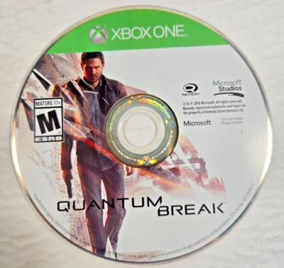 Quantum Break Microsoft Xbox One Video Game Great Condition Disk Only Tested - Image 1 of 3