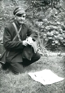 Frankreich Poitiers Postbote und sein Kork medizinischer Fehler altes Foto 1971 - Bild 1 von 3