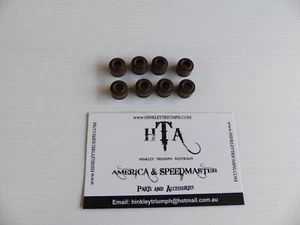 TRIUMPH Thunderbird 1600/1700 ALL MODELS VALVE STEM SEALS PACK OF 8 - Picture 1 of 7