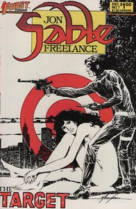 Jon Sable Freelance Comic 4 set Vol. 1 # 2, 3, 4, 7 First Comic full color new - Picture 1 of 9