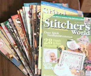 Stitcher's World Magazine YOU CHOOSE stitchers 1999 2000 2001 2002 2003 2004 - Picture 1 of 33