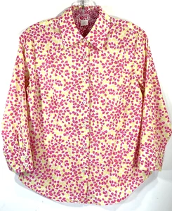 Camisa J.CREW Talla S Vintage Estampado Liberty Manga 3/4 Abotonada Estilo 67113 - Imagen 1 de 11