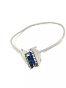 Vintage 25 Pin Male To Female Computer PC Cord - 33in Long - Picture 1 of 1