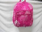 NWT Vera Bradley Campus Backpack in Stamped Paisley FREE SHIPPING Red