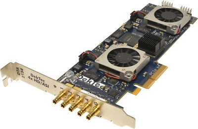 Porte DekTec DTA-2154 R3 Quad HD-SDI / ASI per PCle + genlock FP - Immagine 1 di 4