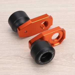 Chain Tensioner Adjuster Rear Axle Spindle Sliders Crash Protector For Husqvarna - Picture 1 of 14