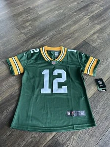 Green Bay Packers Aaron Rodgers Jersey Nike On Field Designer NFL Youth Size L - Picture 1 of 15