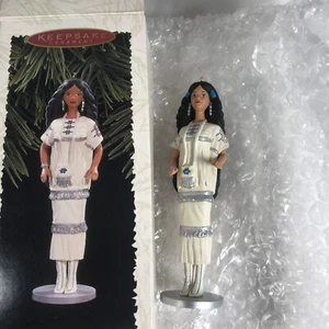 Hallmark Ornament 1996 Native American Barbie Dolls of The World Series 1 NIB - Picture 1 of 10