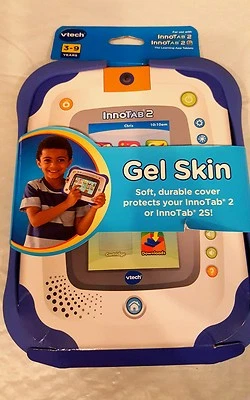 New VTech InnoTab 2 and 2S Gel Skin cover case Blue Perfect for kids to grab - Image 1 of 4