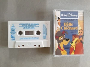 🎧 Cassette audio / K7/ Audio Tape La Belle et le Clochard Walt Disney Records🎧 - Imagen 1 de 12