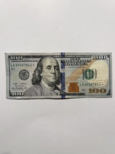2009A (1) $100 US One Hundred Dollar Bill Legal Tender Star Note - Picture 1 of 5