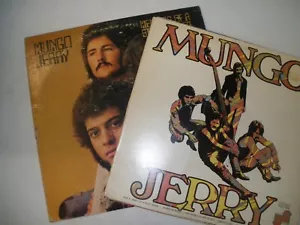 Lot of 2 MUNGO JERRY S/T & Memoirs of a Stockbroker LP Vinyl Record 1970’s JANUS - Foto 1 di 5