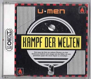 U-Men Maxi-CD KAMPF DER WELTEN © 1990 Teldec 3-track Electro Techno - Remixes - Picture 1 of 2