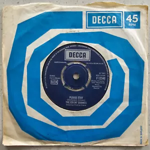 The Cryin' Shames - Please Stay / What's New Pussycat - 1966 7" - Picture 1 of 6