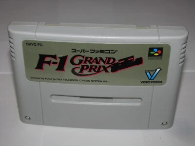 F1 Grand Prix Super Famicom Japan import US Seller - Image 1 of 2