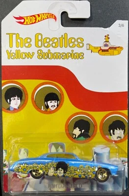 Hot Wheels The Beatles Yellow Submarine Fish’d N Chip’d FS NUEVO Modelo Kit Foto 1 de 3