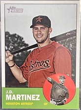 2012 Topps Heritage "J.D. Martinez"