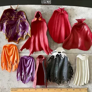 Marvel Legends CAPE COAT CLOAK Zombie Spidey Warlord Strange Hood Vest UPICK!! - Picture 1 of 37