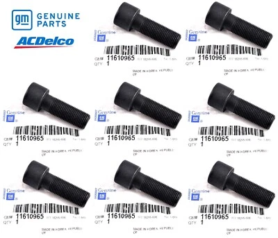 OEM 11610965 Flexplate Bolts 2001-2024 GM 6.6L Duramax LB7 LLY LBZ LMM LML L5P - Image 1 of 2