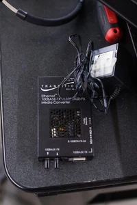 Transition Networks E-100BTX-FX-04 Fast Ethernet Media Converter  - Picture 1 of 2