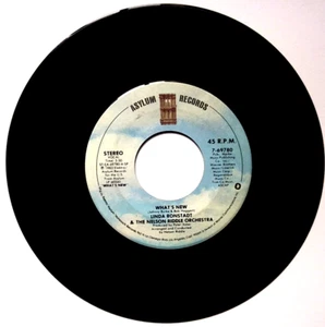 LINDA RONSTADT - Was neu - Crazy He Calls Me - Vinyl 45rpm 1983 Asyl 7-69780 - Bild 1 von 4