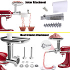 Meat Grinder & Tomato Juicer Attachments For Kitchenaid  Stand Mixers