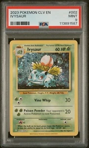 2023 Pokémon CLV Trading Card Game Classic Ivysaur #002 PSA 9 Mint - Picture 1 of 2