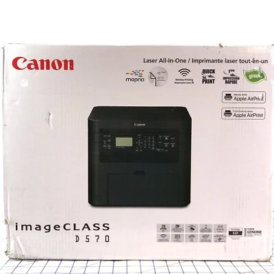 NUEVA impresora láser monocromática Canon Image CLASS D570 con escáner y copiadora Foto 1 de 4