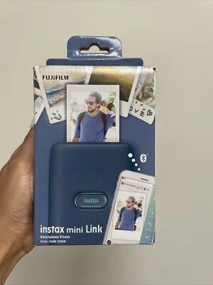 Fujifilm Instax Mini Link Wireless Photo Printer - Dark Denim (16640668) Perfect - Image 1 of 4