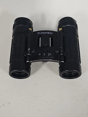 Bushnell 13-2514 PowerView 8x21 Folding Binoculars - Image 1 of 4
