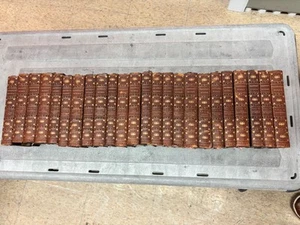 The Works Of William Makepeace Thackeray 24 Vol. Complete Set 1869 London Rare - Picture 1 of 7