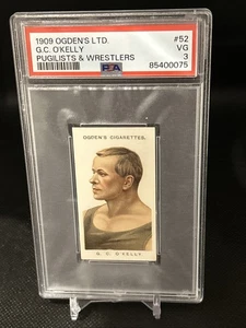 1909 PSA 3 Ogden’s Pugilists & Wrestlers Series 2  #52  G.C. O’Kelly (P O P 4) - Picture 1 of 2