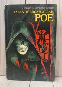 Vintage 1979 Tales of Edgar Allan Poe Golden Illustrated Classic Book Forberg - Imagen 1 de 12