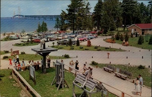 Mackinaw City,MI Fort Michilimackinac Military Punishment Devises Michigan - Picture 1 of 2